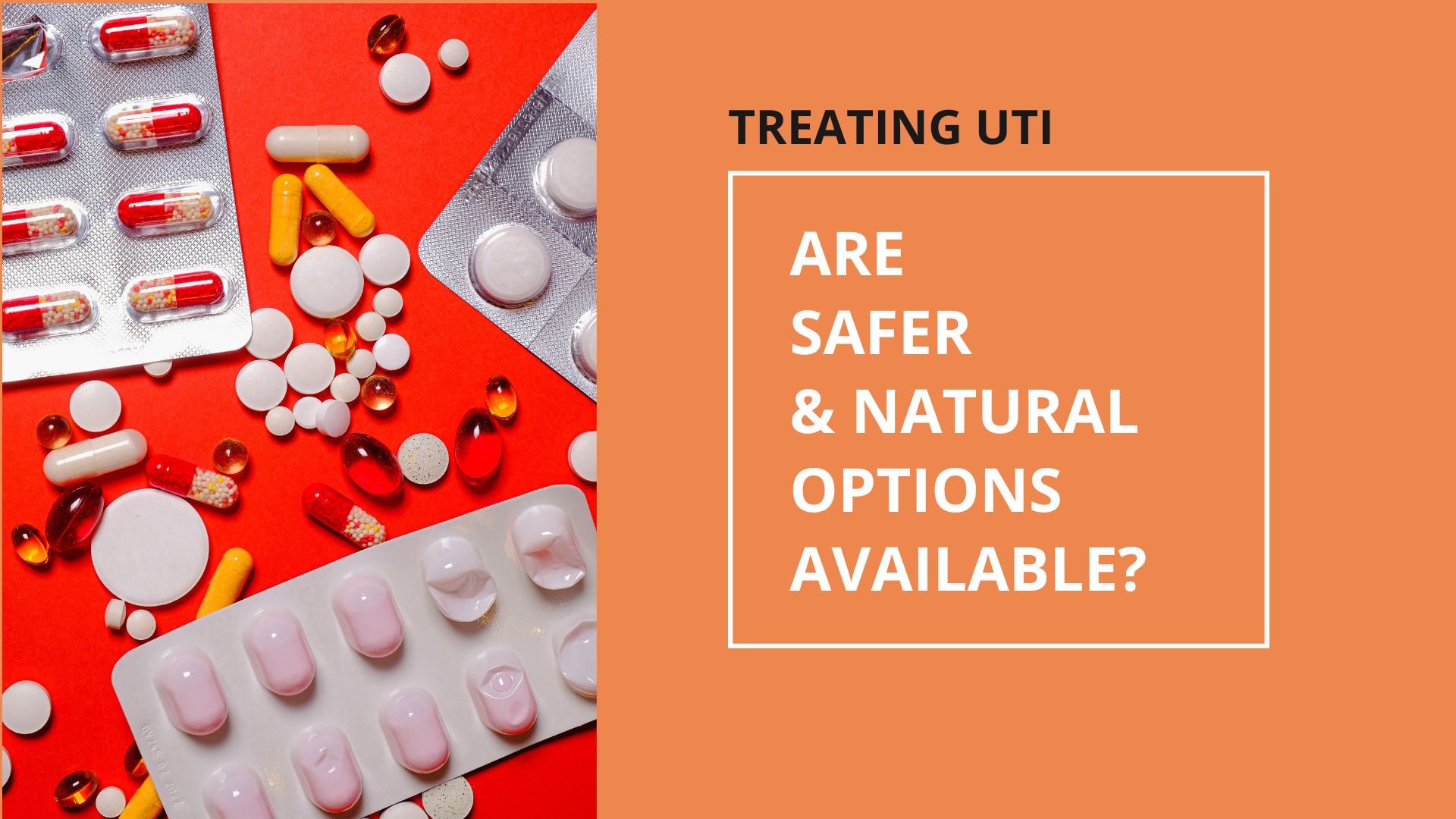 safer and natural uti